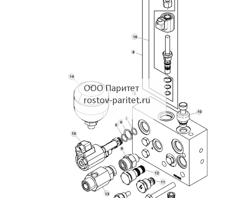 ГРУППА КОЛЛЕКТОРА (СЦЕПЛЕНИЕ СО СМАЗКОЙ) (YZ91441) MRTWCN1SB, MRTWCM1SB, MRTWSM1SB - ST305166 299.jpg